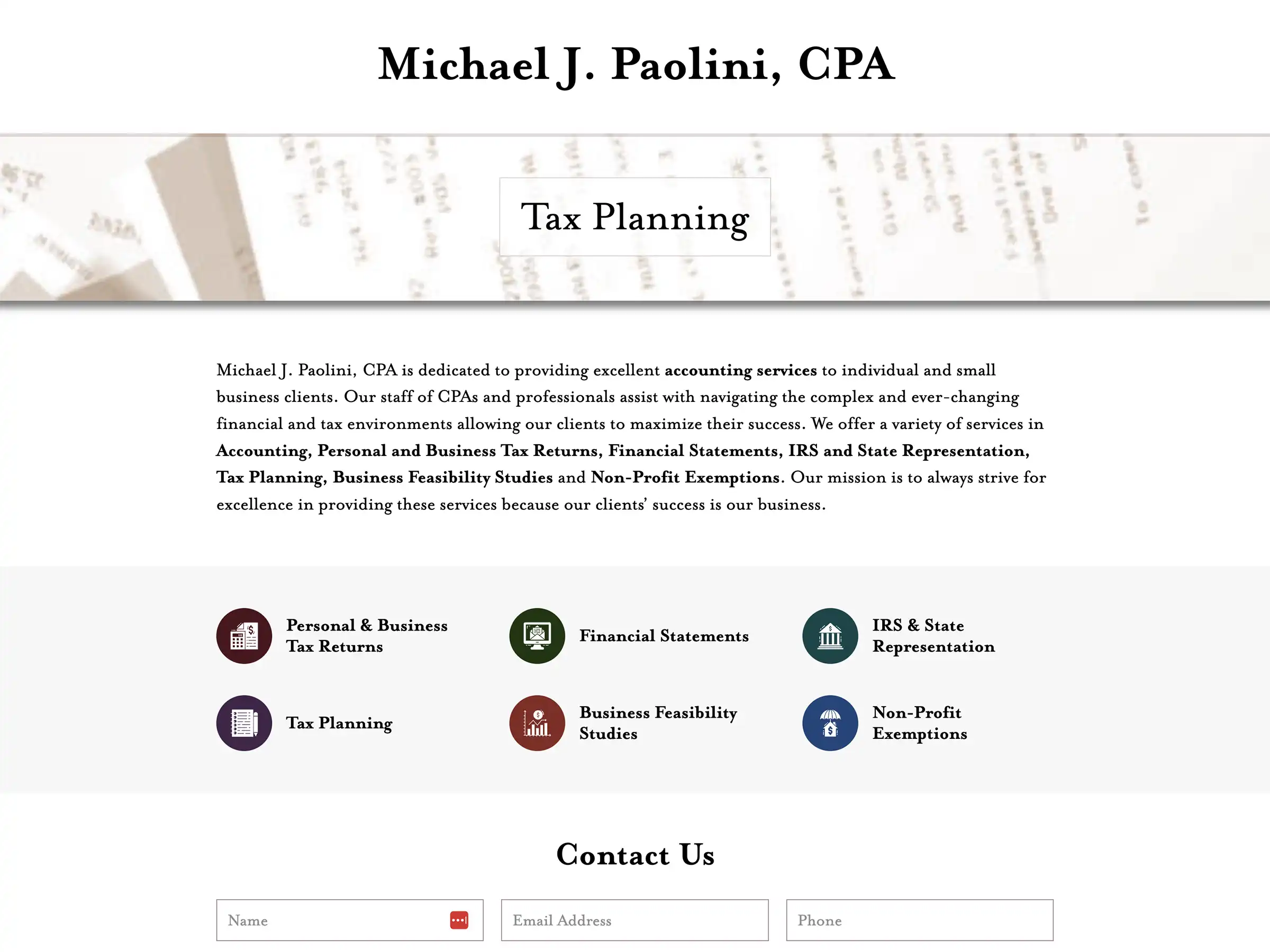 michael paolini website