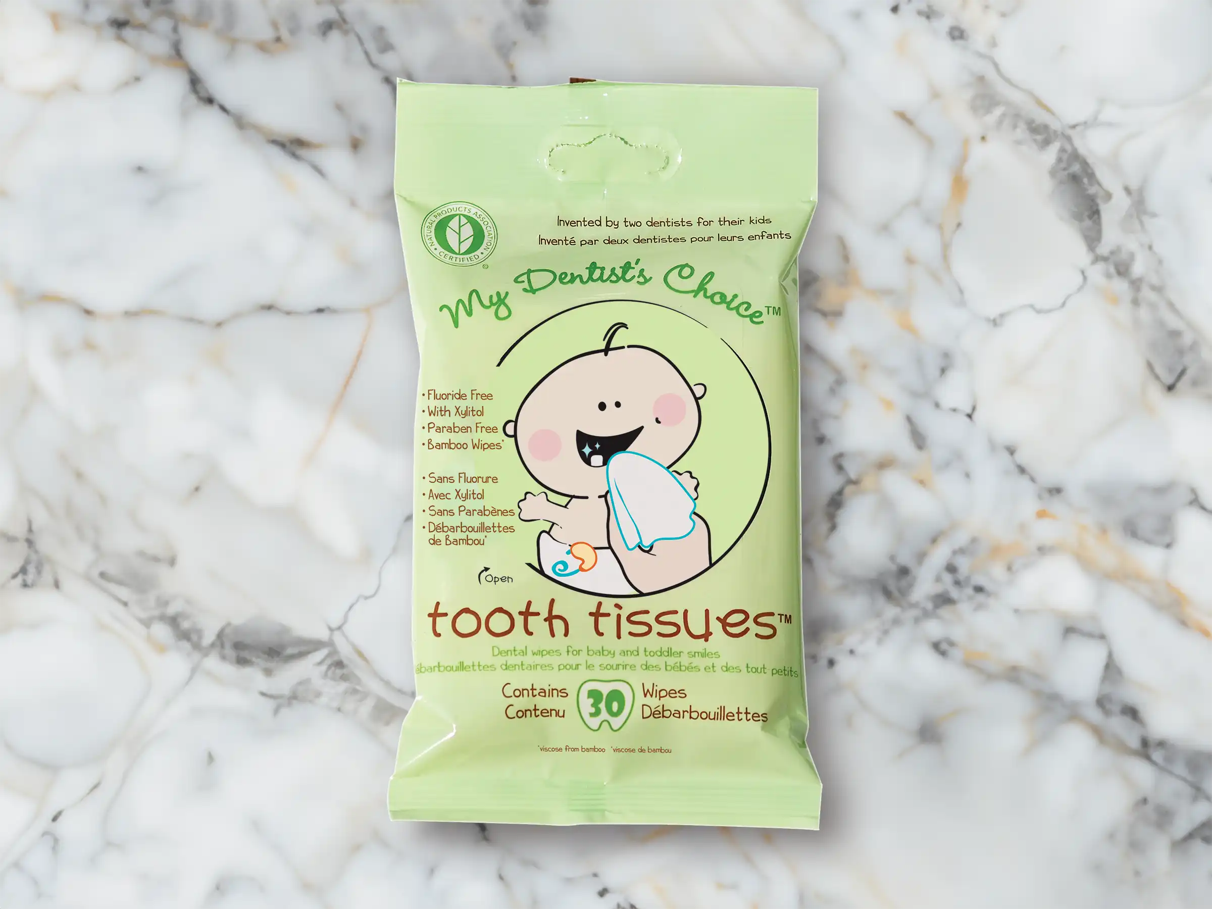 tooth tissues 30 pack