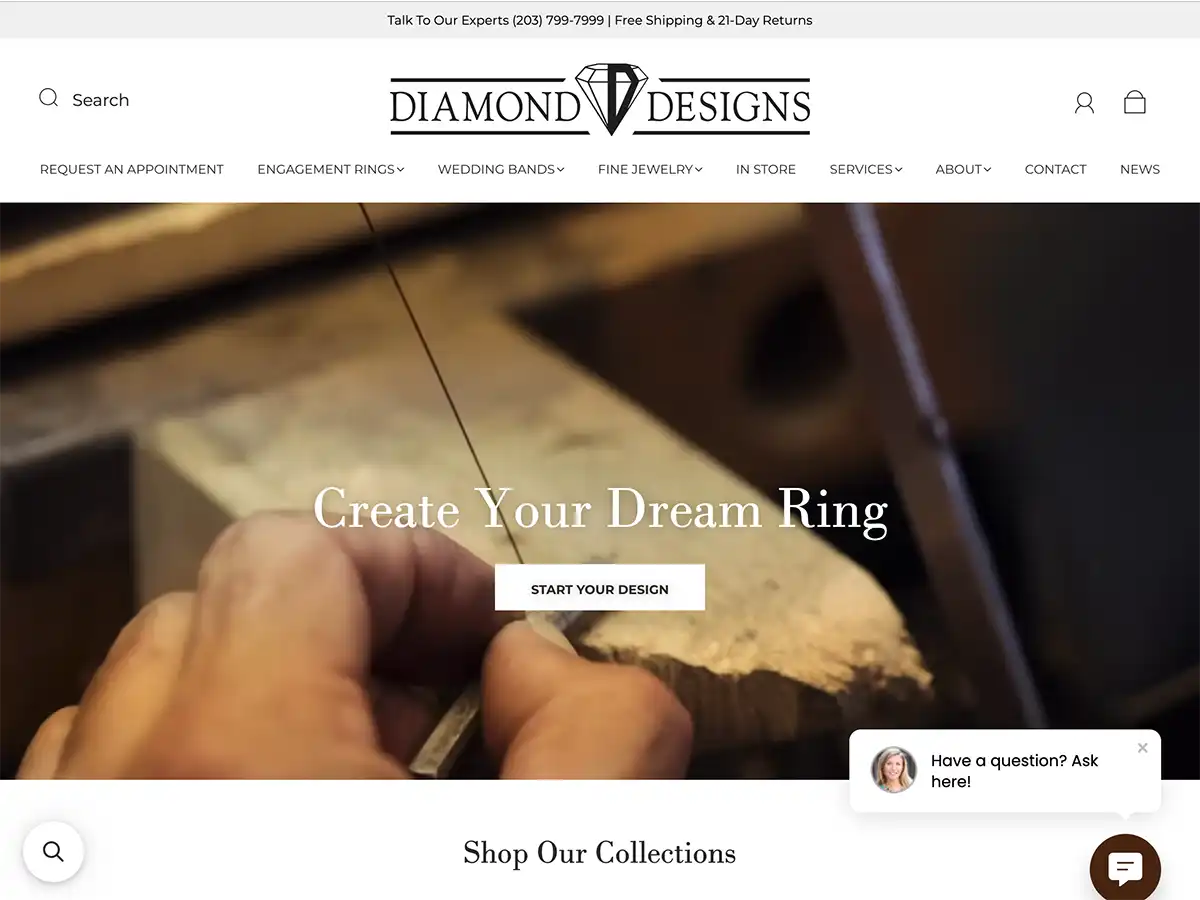 Diamond Designs Jewelry logo